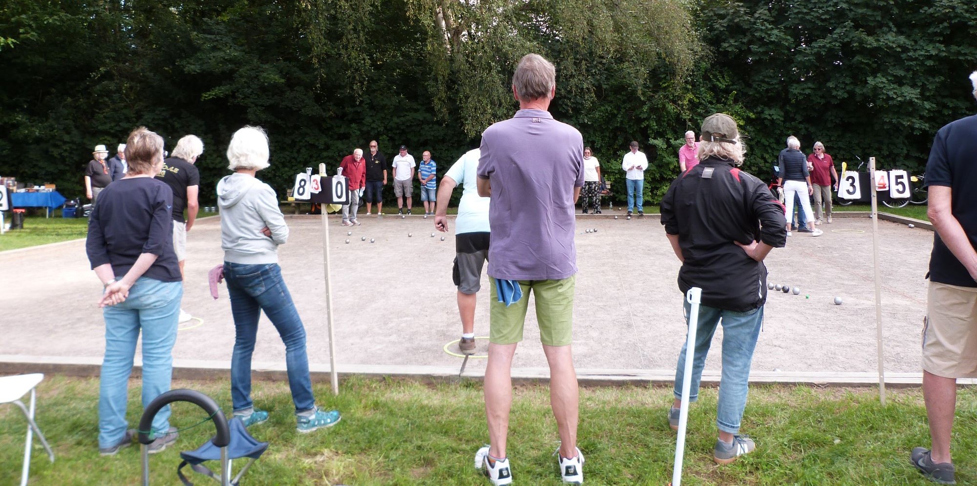 Buntes Treiben im Boulodrome Karlshof beim Sommerfest 2024